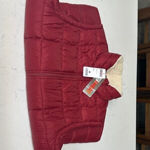 Red women’s Puffer Jacket